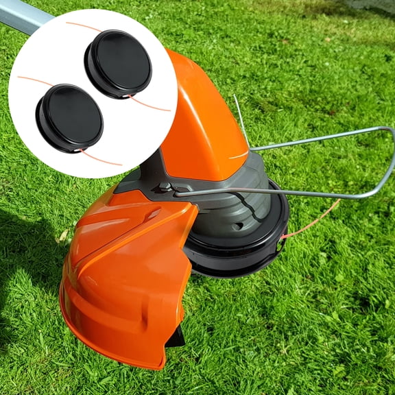 2Pcs Trimmer Bump Head Abrasion Resistant Trimming Convex Heads Split Trimming Convex Heads Easy to Replace Trimming Convex Heads Suitable for Weed Eaters