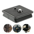 thumbnail image 1 of 2Pcs Tripod Mount Tripod Quick Release Plate 1/4 Inch Screw Tripod Camera Mount, 1 of 7