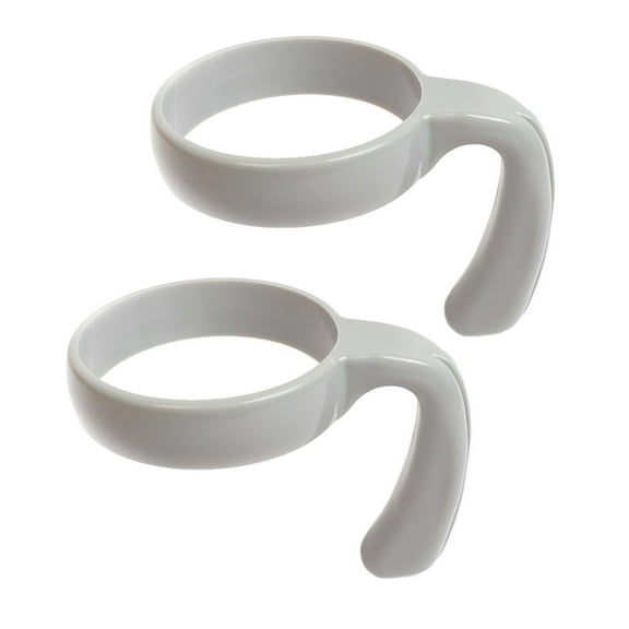 2Pcs Tumbler Handle Attachment Ergonomic Grip Anti Slip Car Cup Holders BPA Free Travel Mug Handles for 20/32oz Tumbler Cup Accessories