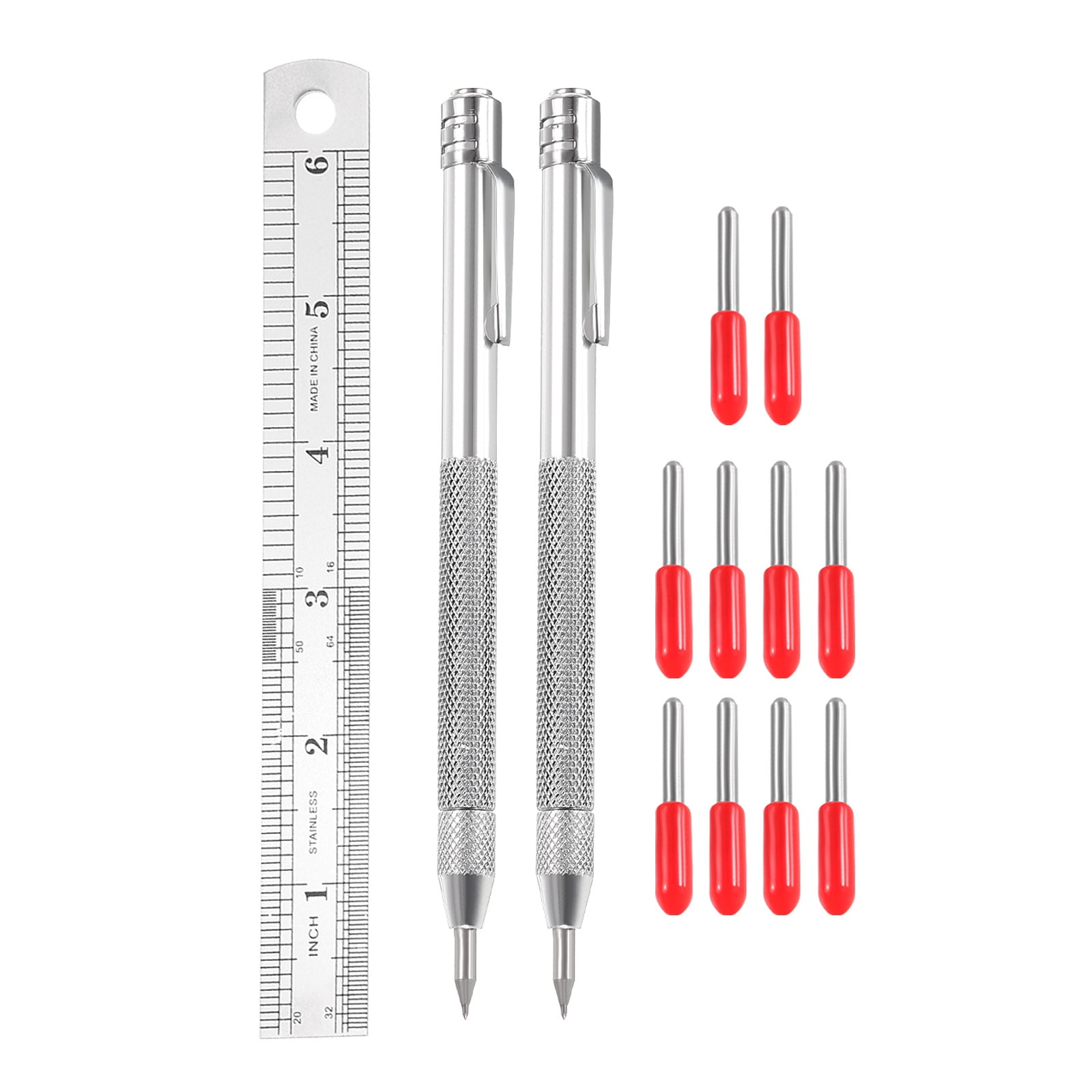 2Pcs Tungsten Carbide Tip Scriber Etching Engraving Pen Magnet with ...