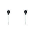 thumbnail image 1 of 2Pcs Turkey Baster, Syringe Meat Marinade Injector Needle, Silicone Bulb and Cleaning Brush Meat Baster for Kitchen Cooking, 1 of 3