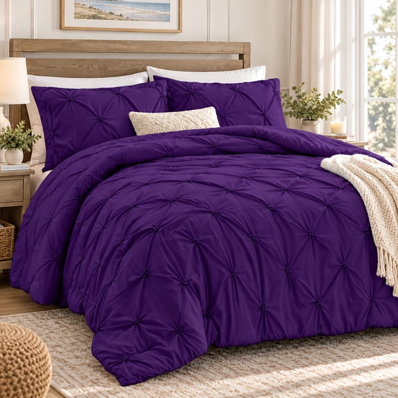 2Pcs Twin Tufted Comforter Set