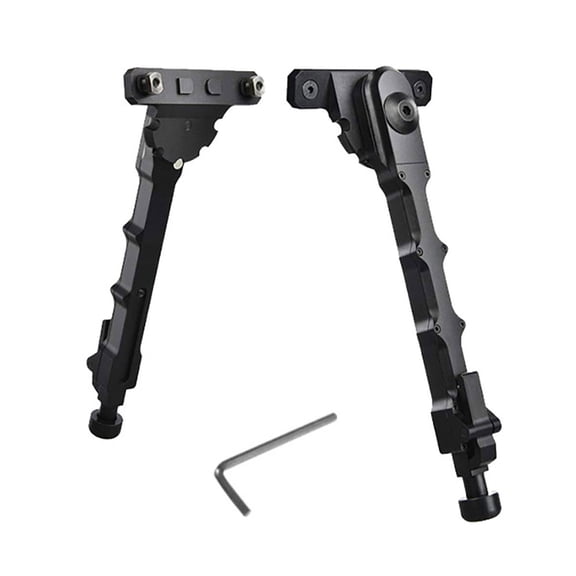 2Pcs Two Legged Stand Metal Bipod with Adjustable Height Photoshoots Enthusiasts and Adventure