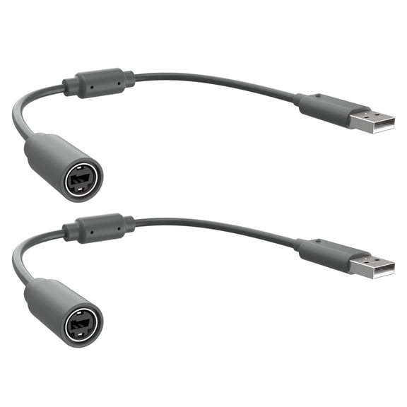 2Pcs USB Breakaway Cable Compatible with Logitech G920 G923 G27 G29 Driving Force & Thrustmaster Ferrari 458 Spider Racing Wheel Cord, Guitar Hero & Xbox 360 USB Plug