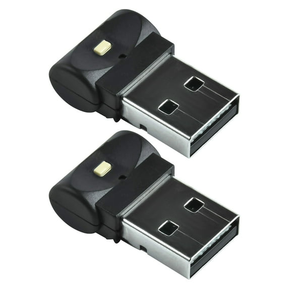 2Pcs Mini USB Car Interior Lights LED Atmosphere Lamps for Decoration