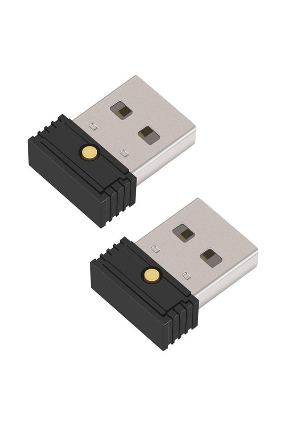 2Pcs USB Mouse Jiggler,Undetectable Automatic Computer Mouse Mover Jiggler, Keeps Computer Awake, Mouse Movement