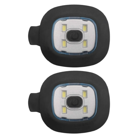 2Pcs USB Rechargeable Light for LED Beanie Hat,Replaceable Headlamp Cap DIY Hat Men and Women