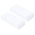2Pcs Under Table Drawer Adhesive Pen Box Invisible Drawer Type Storage