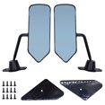 thumbnail image 1 of 2Pcs Universal Side View Mirrors, Racing Style Sideview Mirror, 1 of 5