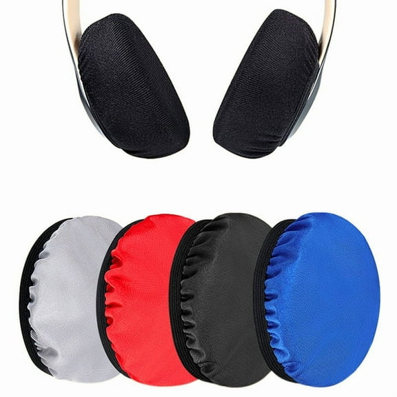 2Pcs Universal Stretchable Headphone Replacement Washable Ear Cup Headset Cover