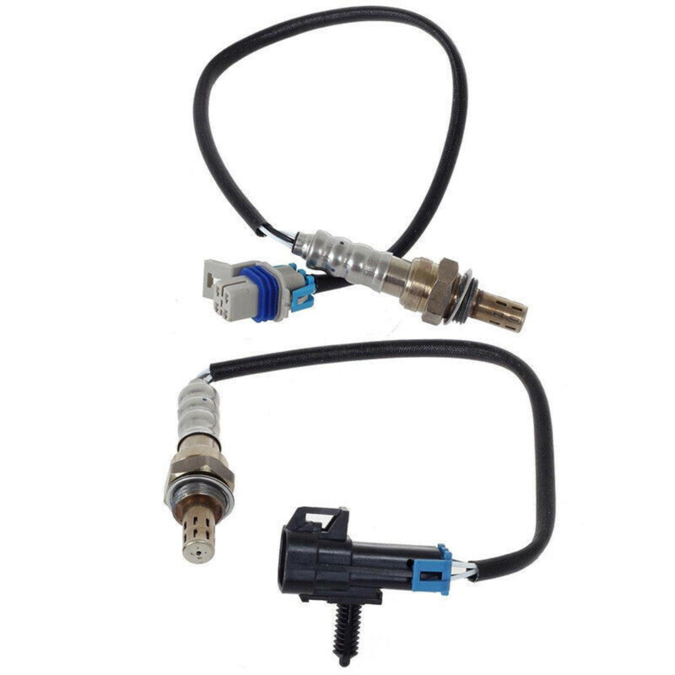 2Pcs Upstream + Downstream Oxygen Sensor For 2004-2008 Chevy Impala/Buick Lucerne 234-4646, 234-4647, 234-4651