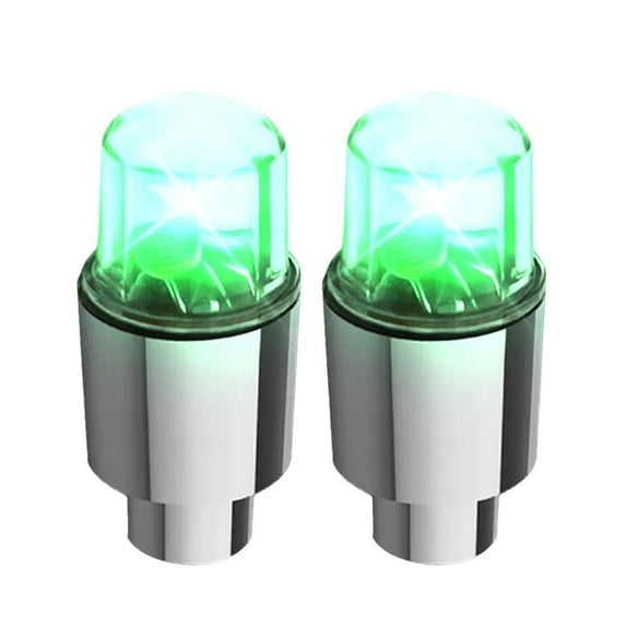 2Pcs Valve LED for Bike Bicycle Car Motorcycle Wheel Tire Light lamp