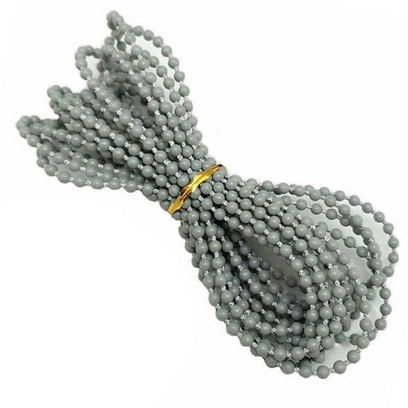 2Pcs Vertical Blind Bottom Stabilizing Chain 1Meter Spare Parts Curtains Accessories Home Decoration White