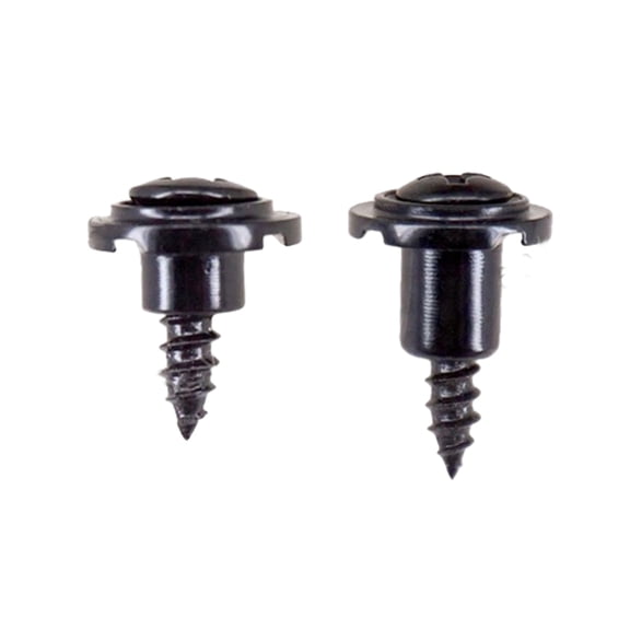 2Pcs Vintage String Trees Strings Retainer With Screw Round Slotted String Retainer Guide Tree for Guitars