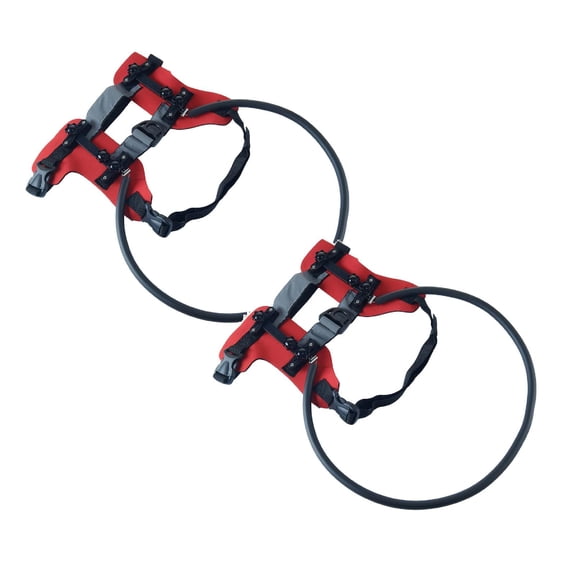 2Pcs Visually Impaired Dog Halo Adjustable Protective Ring With Reflective Strips, Navigation Harness For Daily Walks Travel, For Visually Impaired Dogs Pet Supplies New