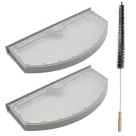 2Pcs WE03X23881 Stainless Steel Dryer Lint Filter, Replacement for GE GTD75GCSL0WS GTD42GASJ1WW Replacement for Hotpoint HTX21GASK0WW, Replaces 4476390