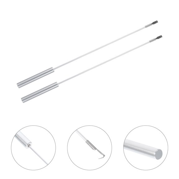 Milisten 2Pcs Cylinder Metal Pendulum for Quartz Wall Clock Replacement with Precision Timekeeping