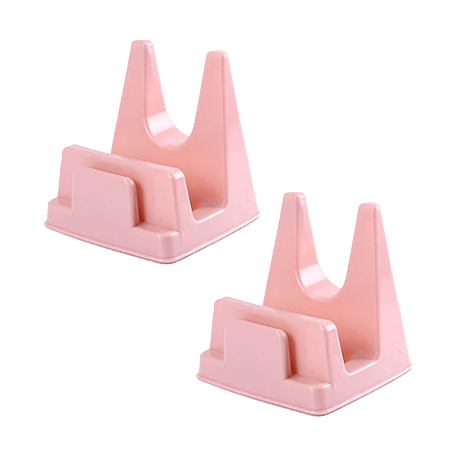 2PCS Wall Floating Shelves Kitchen Supplies Pot Cover Rack Sitting Type