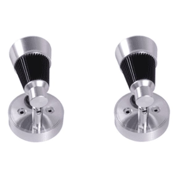 2Pcs Wall Lamp Lights Interior Led 12 V Wall Lamp 3 W Cool White 6000 K Wall Mounted Reading Light For Motorhome,Motorhome,Boat Lighting [Energy Class A+]