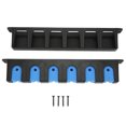 thumbnail image 1 of 2Pcs Wall Mounted Fishing Rod Rack Orderly Storage Space Saving Anti Scratch Horizontal Fishing Rod Holder for Household Blue, 1 of 8
