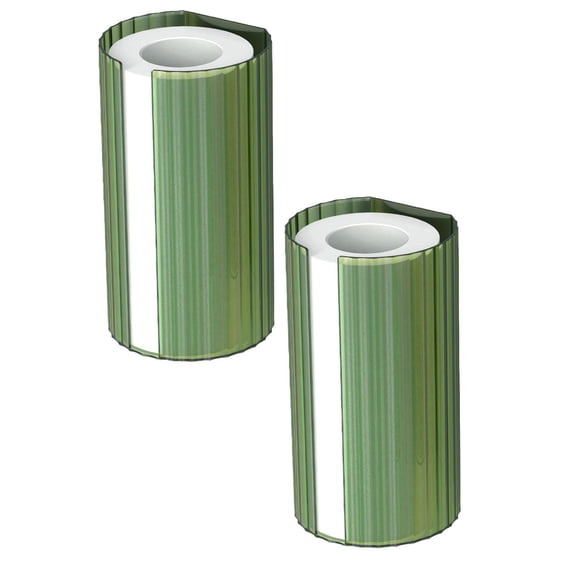 2Pcs Wall Mounted Paper Towel Holder, No Drill Adhesive Dispenser, Pet Material Storage Organizer for Kitchen Bathroom Countertop, Space Saving Utility Box