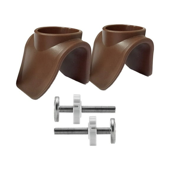 2Pcs Wall Mounted Stair Gate Protectors Essential Fixtures For Family Safety