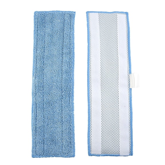 2Pcs Washable Reusable Microfibre Mop Cloths for Moppy Steam Engine