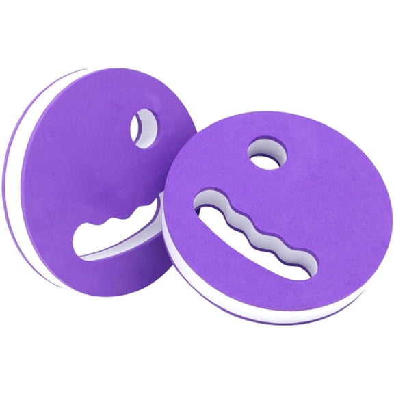 2Pcs Water Exercise Discs Aerobic Water Weights for Pool Equipment Lightweight Diameter 16cm Swim for Men Swimming Women