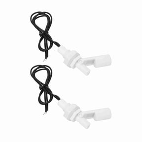 2Pcs Water Level Sensor Switch Float Switch Side Mounted PP Plastic 16mm Open Size DC 0-110V (10 in / 25.4 cm)