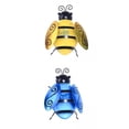thumbnail image 1 of 2Pcs Waterproof Solar Bees Lights Christmas Party Fence Decor Yellow Green, 1 of 6