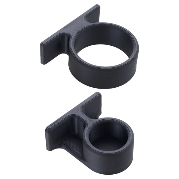 Single/Double Slot Car Umbrella Stand Secure Mounting For Front Seat Or Trunk Fit Most Vehicle Models Black Color