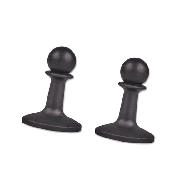 2Pcs Weatherproof Silicone Shelter Rod Cover Static Resistant Design Quick Setups Camping Equipment For Hiking Adventure