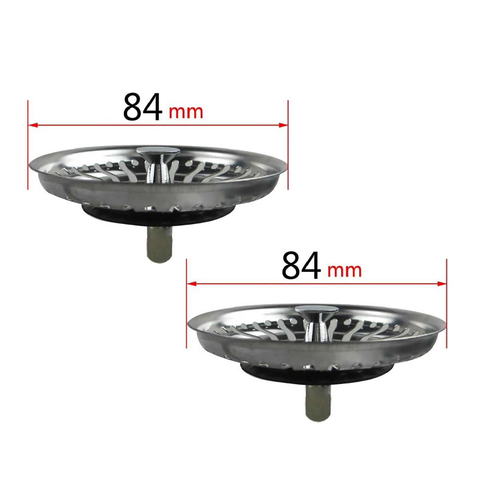 2Pcs Weatherproof Switch Cover AntiBlocking Stainless Steel Pool Sink