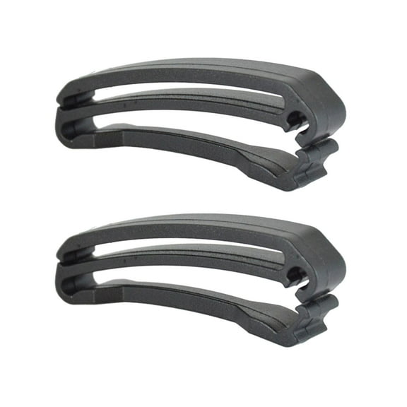 2Pcs Webbing Ending Belt End Clip Weight Belt Stopper Webbing Buckles Adjust Keeper Backpack Bag Buckles S