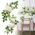 thumbnail image 1 of 2Pcs Wedding Arch Flowers,Artificial Wedding Flowers,Artificial Flower Wedding Arch Decoration Set,Handmade Wedding Arch Flower Silk Flowers Garland for Table Centerpieces Backdrop Sign Wedding Decor, 1 of 8
