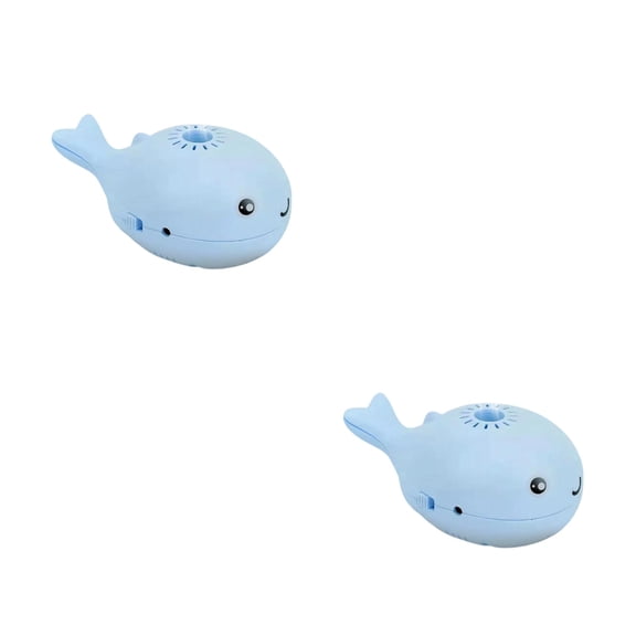 2Pcs Whale Floating Cat Toy Ball - Electric Moving Soccer Ball Toy for Cats | Interactive Cat Toys for All Breeds, Fun Indoor Play for Kittens and Adult Cats, Birthday Party Gift