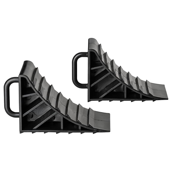 2Pcs Wheel Chock, Heavy Duty Car Anti-slip Block Tyre Slip Stopper Wheel Alignment Block Tire Support Pad