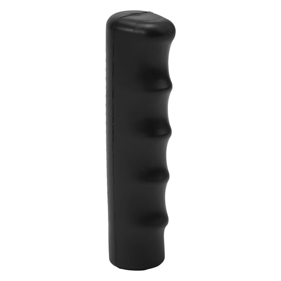 2Pcs Wheelbarrow Rubber Handles, Round Tubes Black Replacement Handles 125 X 24Mm