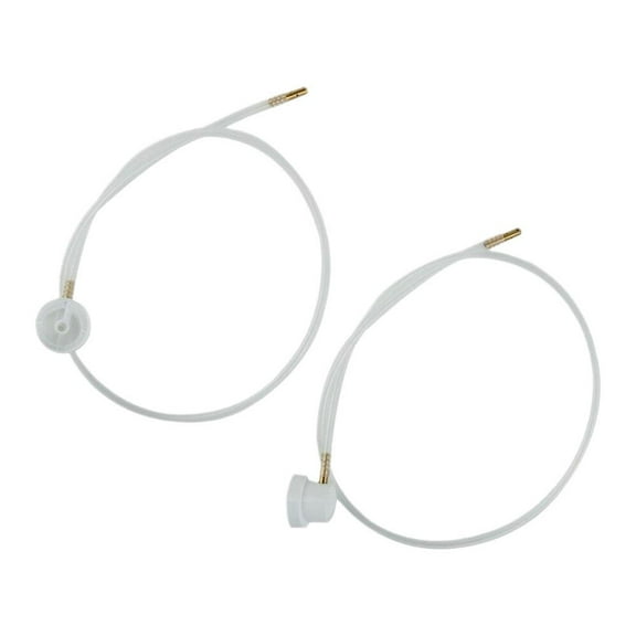 2Pcs White 360 Nozzle Extension Hose,Paint Tools and Equipment,Fluid Extension Wand,for Aerosol Can Sprayers and Body Repair Paint Guns,Extended Reach Spray Attachment for Automotive DIY