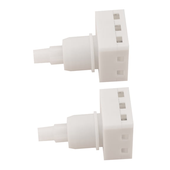 2Pcs White ABS Lamp Switch Button for Honda Accord 2003-2012 OE Replacements Accessory Button