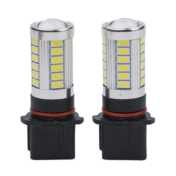 2Pcs White LED Bulb Fog Daytime Running Light P13W For DRL For Mazda Cx-5 For Skoda 5L For Toyota For Highland Car Lights