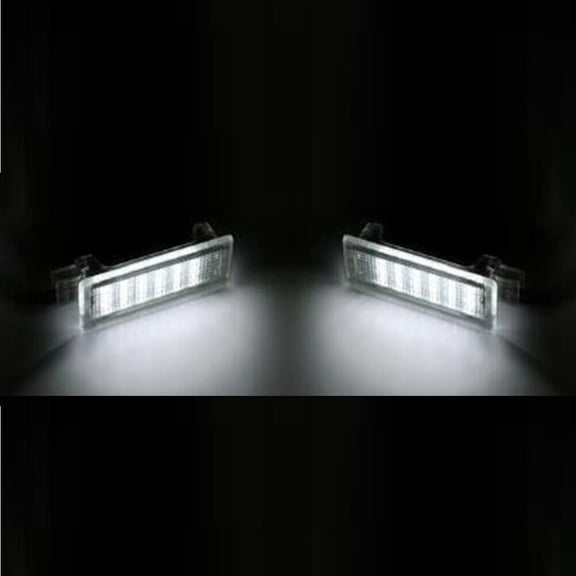 2Pcs White LED Interior Boot Trunk Lamps For Ford Focus C-Max Fusion Mustang