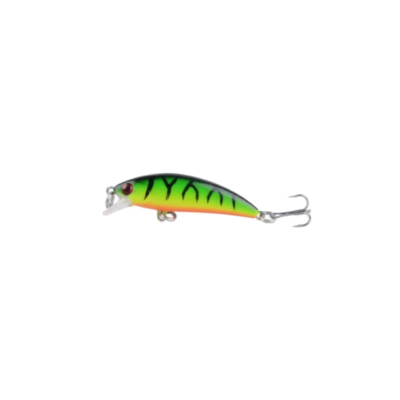 2Pcs Whopper Fishing Lure for Bass Top Water Fishing Lures with Floating Rotating Tail Barb Treble Hooks in Saltwater Freshwater Lures Kit,A