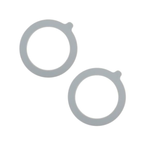 2Pcs Wide Mouth Canning Lids With Handles Leak Proof Silicone Sealing Gasket For Jars And Pickling Containers Reusable Airtight Food Preservation Sealing Strip