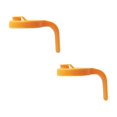 thumbnail image 1 of 2Pcs Wide Mouth Mason Jar Pour Spout Lids With Handle Reusable Leak Proof Plastic Flip Cap Lids Closure Bags & Lids & Boxes, 1 of 4