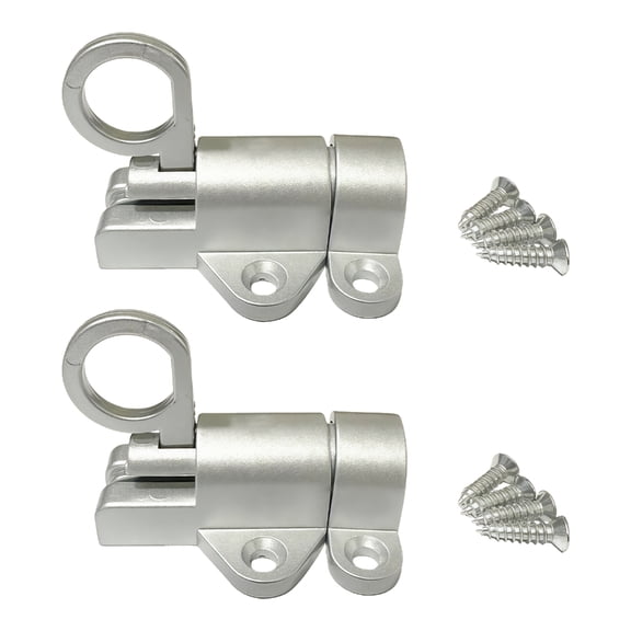 2Pcs Window Gate Security Pull Rings Spring Bounce Door Bolt Automatic Latches Lock Door Hardware Easy to Install