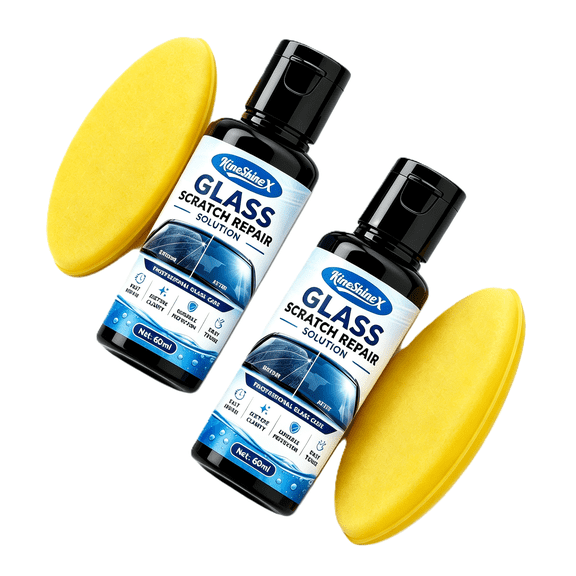 2Pcs Windshield Repair Kit, 2.03 fl oz Fast Acting Nano, Stain Removal Set | with Advanced Resin , Professional Glass-Bonding Formula, Scratch & Chip Filler, Easy-Apply Applicator for Truck SUV(RL)