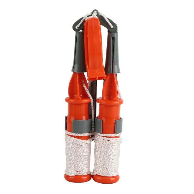 2Pcs Winter Ice Picks Ice Fishing Safety Picks with Emergency Whistle Fishing Tackle ToolWhite