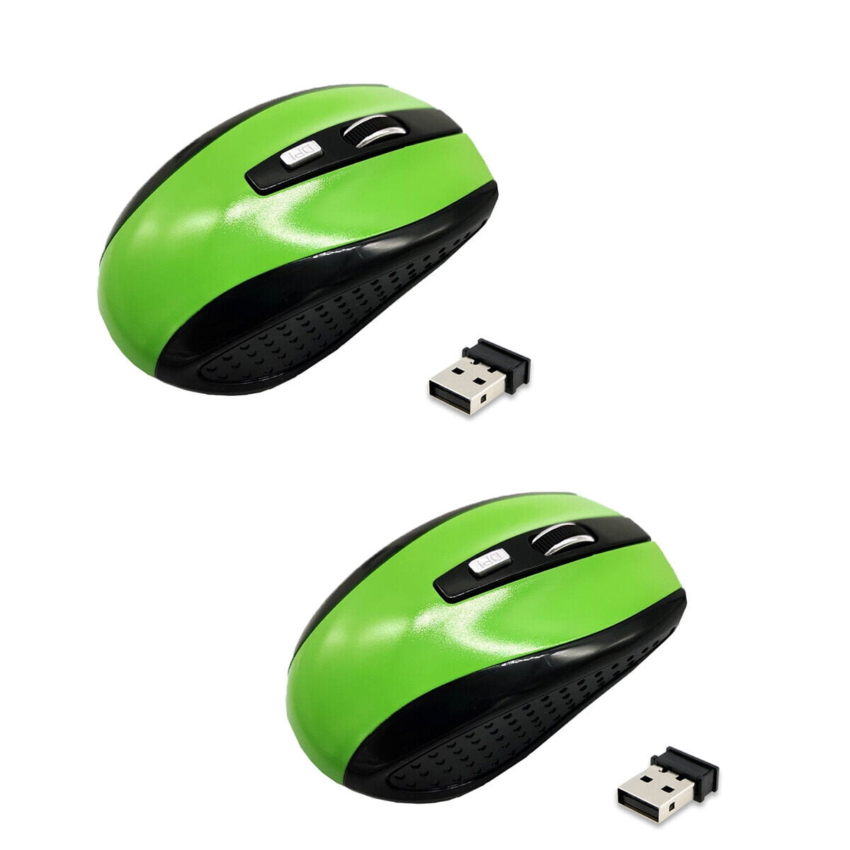 Mouse Usb Example 2Pcs Wireless Optical Mouse, USB Receiver for PC & Laptop, Adjustable ...