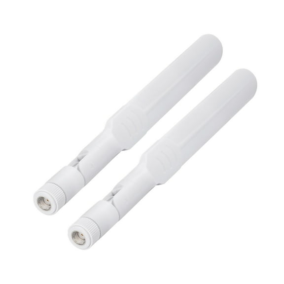 2Pcs Wireless Router Antenna Dual Band 2.4G/5.8G SMA Female Omnidirectional Antenna for Routers, DTU, Wireless Monitoring, Wireless Modules, Smart Homes